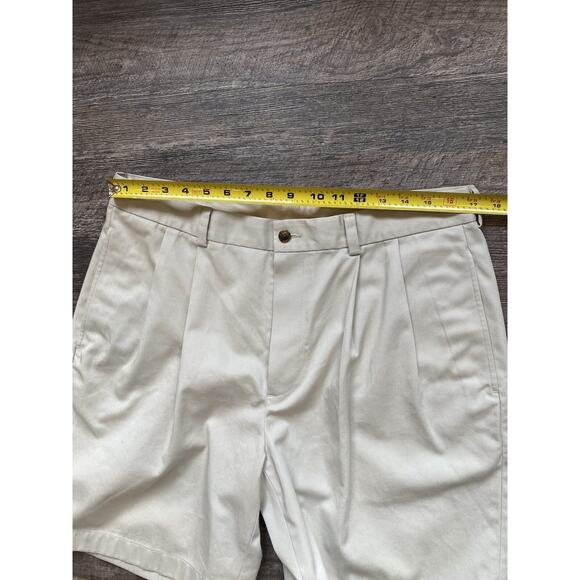Brooks Brothers Shorts Mens Size 36 Cotton 8” Inseam Classic Preppy Summer Chino - Picture 11 of 11